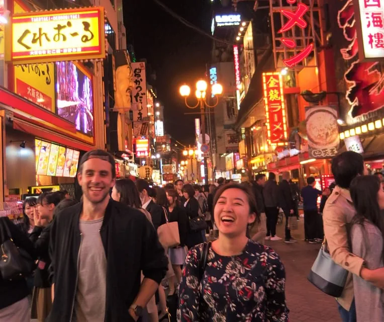 Osaka: Bar-Hopping Night Tour in Namba